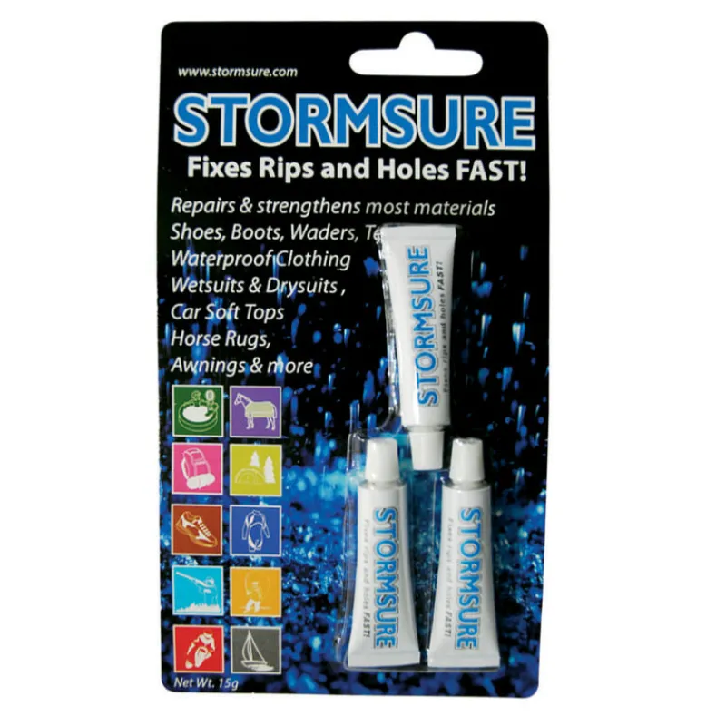 Entretient Et Réparation|Waders - CANNELLE Accessoire wading colle stormsure x 3 tubes 5g