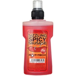 Appâts / Amorces - BAIT TECH Additif Bait-Tech Liquid Sizzling Spicy Sausage 250ml