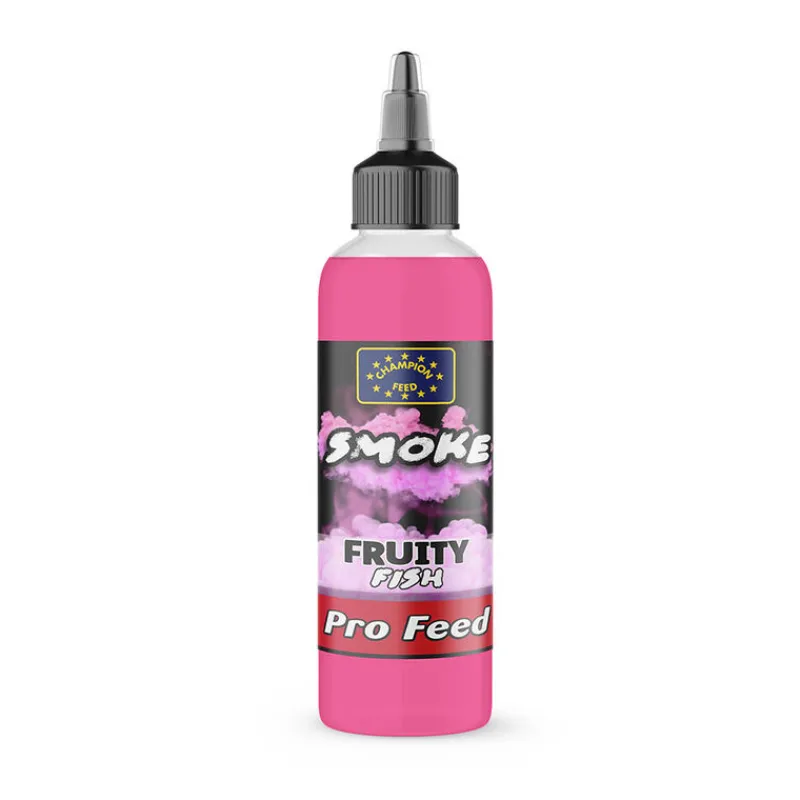 Appâts / Amorces - CHAMPION FEED Additif Liquide Smoke 125ml Fruity Fish