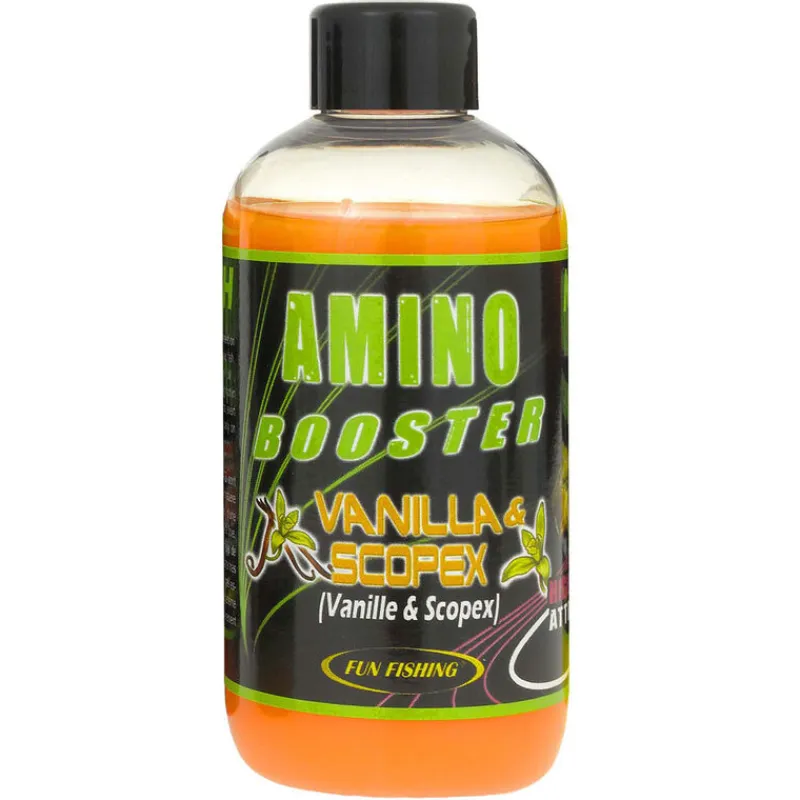 Appâts / Amorces - FUN FISHING Additif liquide coup amino booster vanilla scopex 185ml