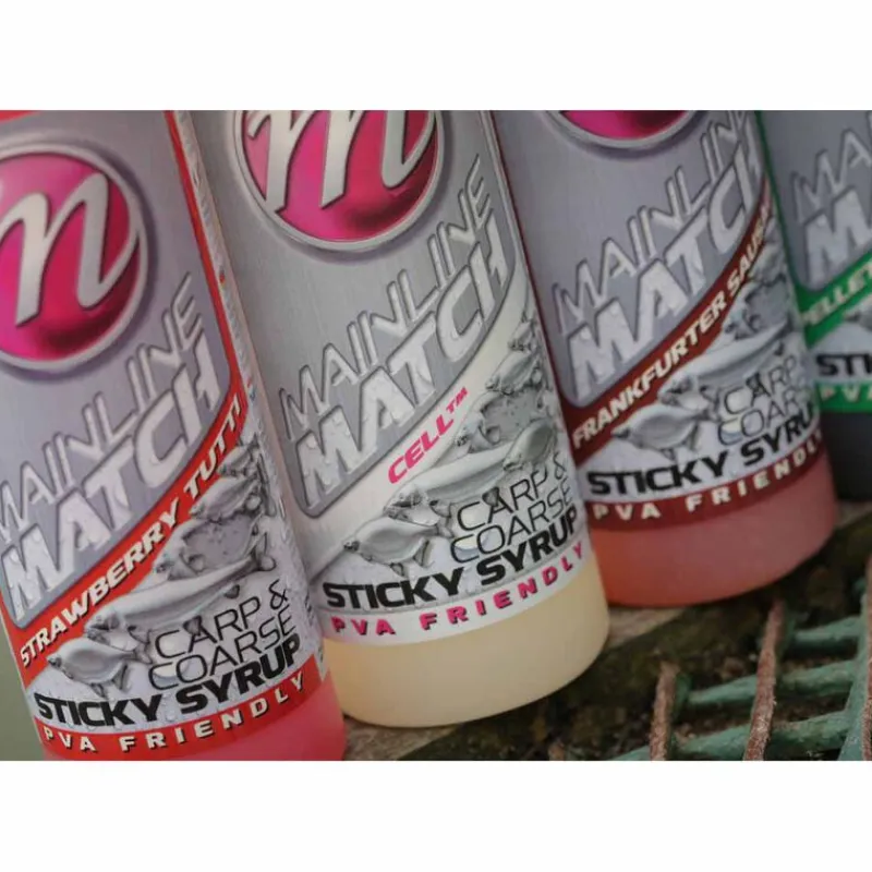 Appâts / Amorces - MAINLINE Additif liquide coup match sticky syrup cell 250ml