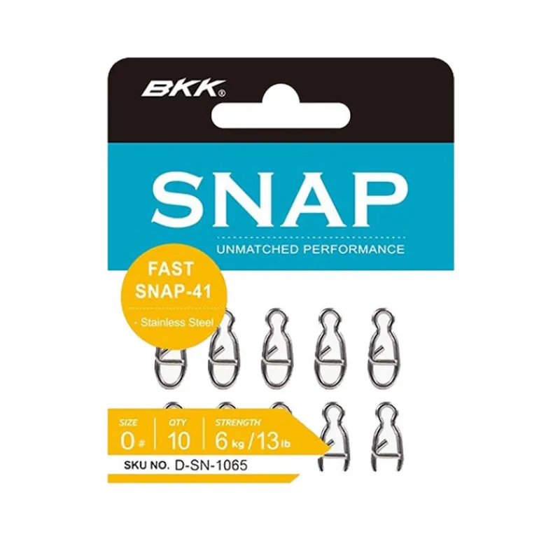 Hameçons Et Montages - BKK Agrafe Fast Snap-