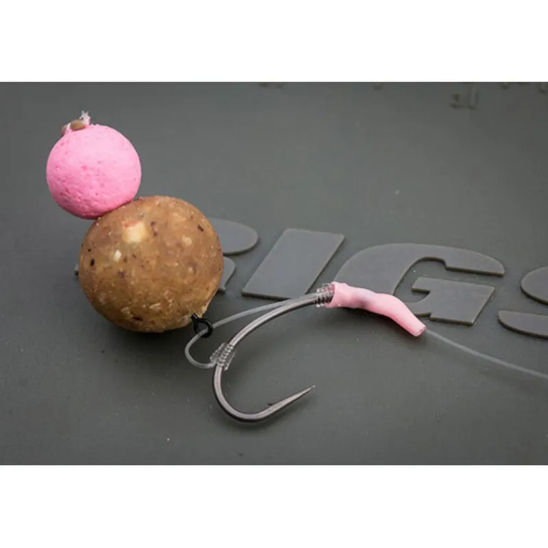 Acc.Montages/Hameçons - KORDA Aigneur de igne carpe kickers jaune/rose (x10)