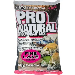 Appâts / Amorces - BAIT TECH Amorce Pro Natural Fine Lake Dark 1.5kg