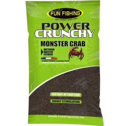 Appâts / Amorces - FUN FISHING Amorce POWER CRUNCHY Monster Crab 2kg