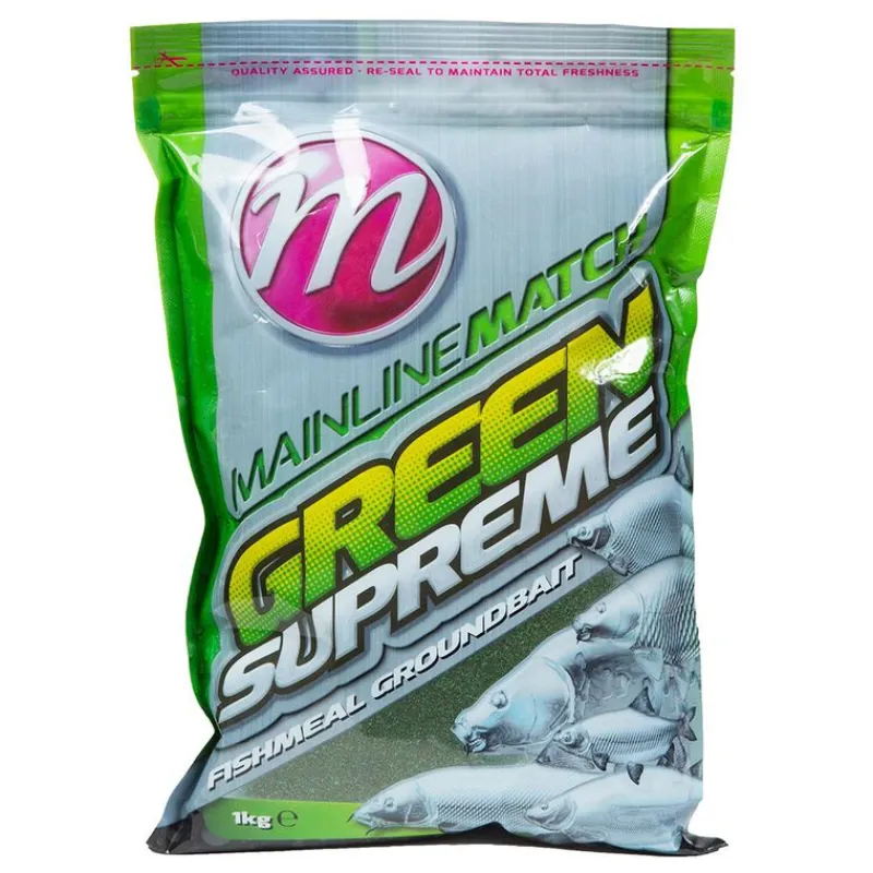 Appâts / Amorces - MAINLINE Amorce green supreme sac de 1 kg