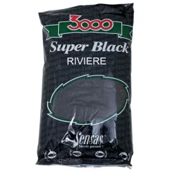 Appâts / Amorces - SENSAS Amorce 3000 Super Black Riviere 1kg