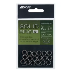 Montages / Hameçons - BKK Anneaux Soudés Solid Ring