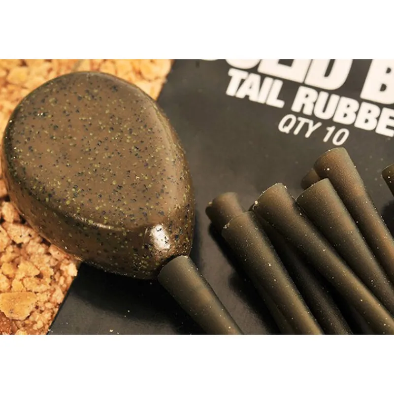 Acc.Montages/Hameçons - KORDA Anti emmeleur carpe pva tail rubber (x10)