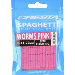 Appâts / Amorces - CRESTA Appâts Artificiels Spaghetti Worms (x8)