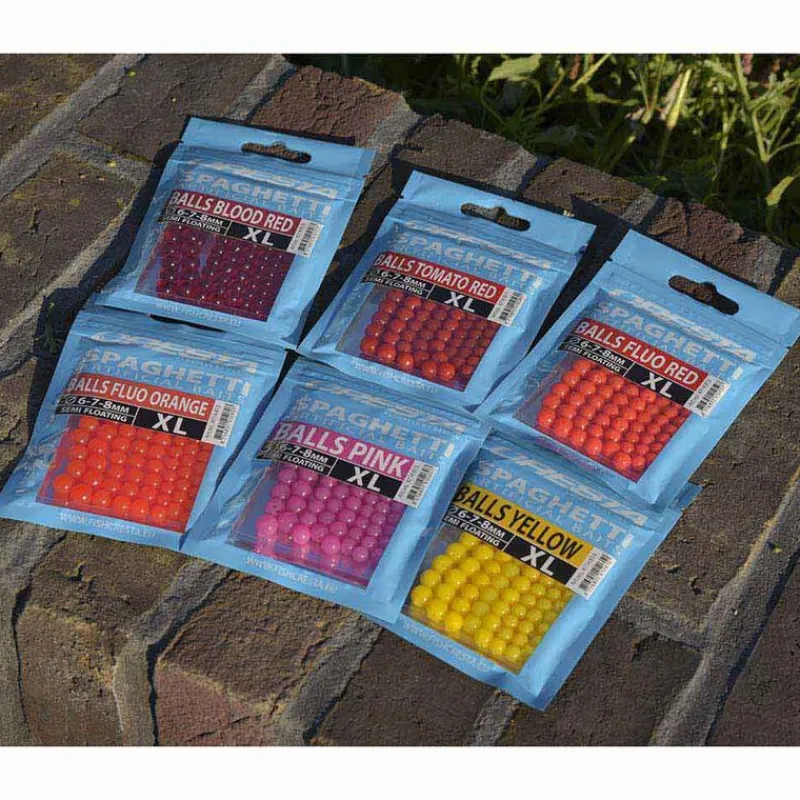 Appâts / Amorces - CRESTA Appâts Artificiels Spaghetti Balls XL (x8)
