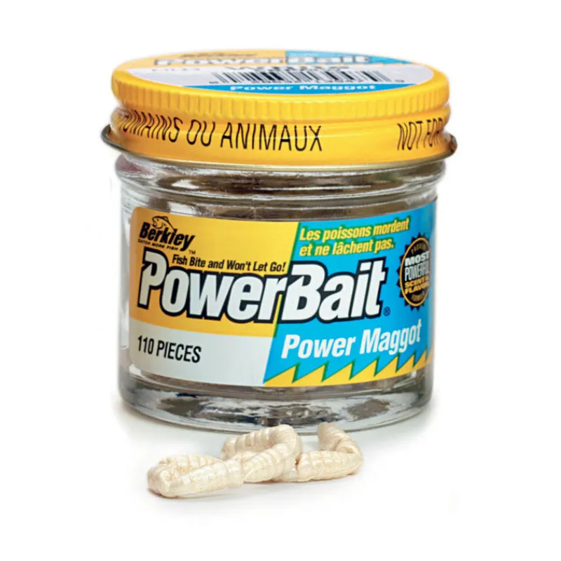 Appâts / Amorces - BERKLEY Asticot PowerBait Maggot