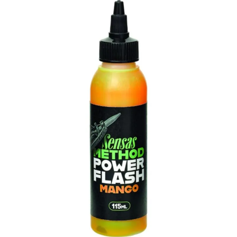 Appâts / Amorces - SENSAS Attractant Power Flash Mango 115 ml