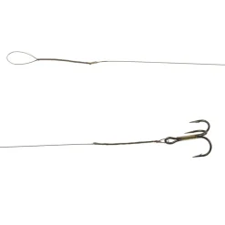 Hameçons Et Montages - CANNELLE Avancon acier carnassier megaflex 0cm 7.5kg triple (x3)