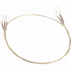 Découverte Pêche Du Carnassier|Carnassier Au Posé - X-LINE Bas de ligne acier carnassier power steel 49 brins 40 cm (x3)