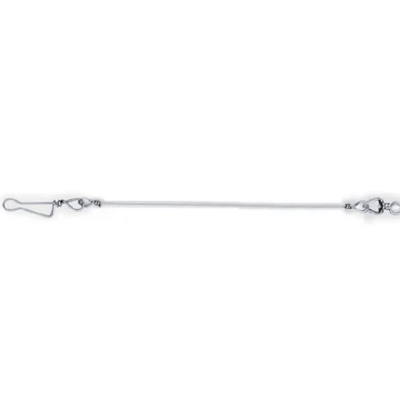 Hameçons Et Montages - CANNELLE Bas de ligne acier monté carnassier avancon multiflex rigide c813 11cm (x3)