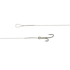 Hameçons Et Montages - CANNELLE Bas de ligne acier monté carnassier multiflex 40 cm+ hameçon double ryder (x3)