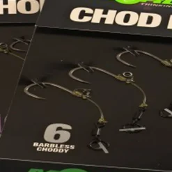 Acc.Montages/Hameçons - KORDA Bas de ligne carpe chod rig short barbed