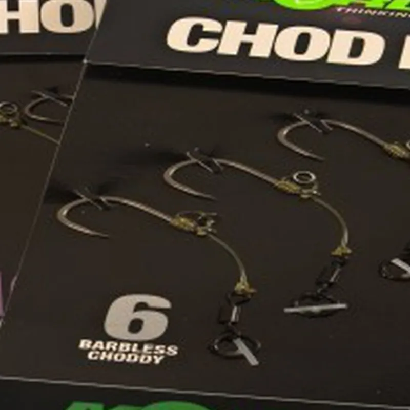Acc.Montages/Hameçons - KORDA Bas de ligne carpe chod rig short barbed