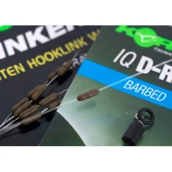 Acc.Montages/Hameçons - KORDA Bas de ligne carpe iq d rig barbed (x1)
