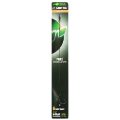 Acc.Montages/Hameçons - KORDA Bas de ligne carpe n trap df rig wide gape (x1)