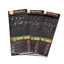 Hameçons / Bas De Ligne Feeder - GURU Bas de ligne SMWG Bait Bands 4" (x8)