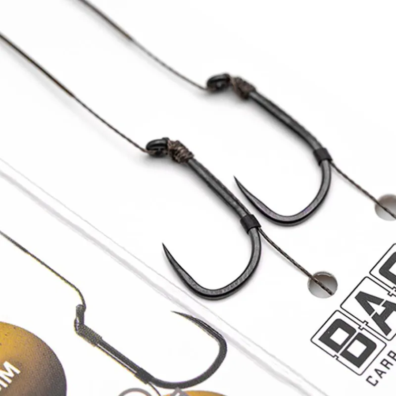 Découverte Pêche À La Carpe|Acc.Montages/Hameçons - KORDA Bas de ligne basix hair rigs wide gape barbless
