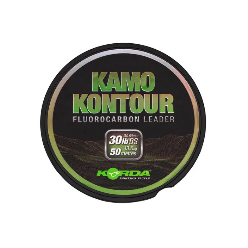 Acc.Montages/Hameçons - KORDA Bas de ligne Kamo Kontour /50m