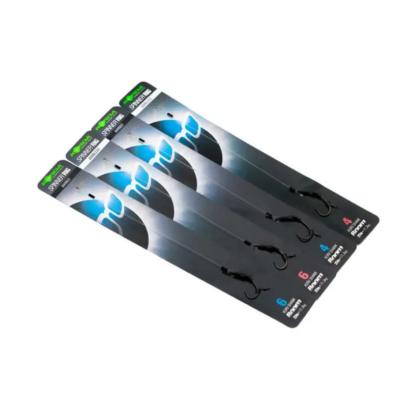 Acc.Montages/Hameçons - KORDA Bas de ligne spinner rig kurv barbless