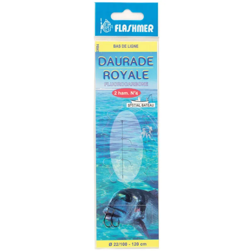Surfcasting|Bas De Lignes / Lignes Montées - FLASHMER Bas de ligne mer daurade royale