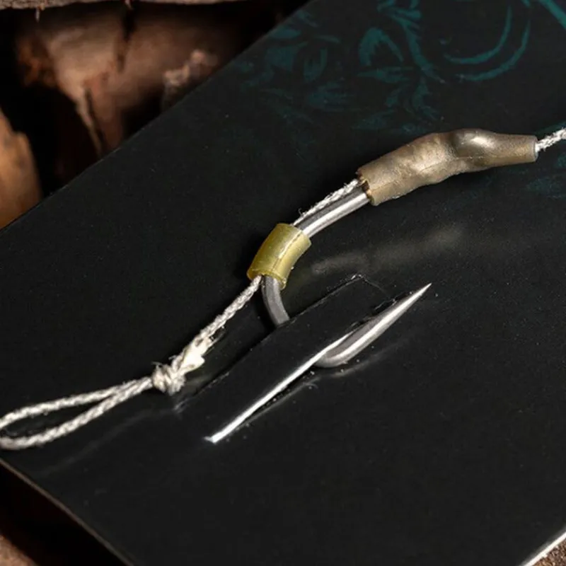 Acc.Montages/Hameçons - NASH Bas De Ligne Blow Black Rig