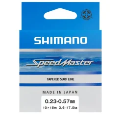 Tresses, Nylons, Fluorocarbones - SHIMANO Bas de Ligne Speedmaster Tapered Surf Leader