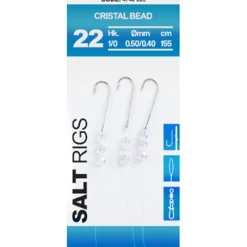 Surfcasting|Bas De Lignes / Lignes Montées - SPRO Bas de Ligne Salt Rig Cristal Bead
