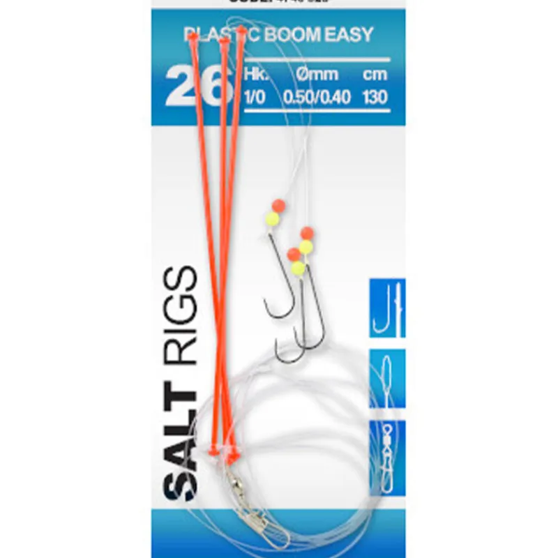 Surfcasting|Bas De Lignes / Lignes Montées - SPRO Bas de Ligne Salt Rig Plastic Boom Easy