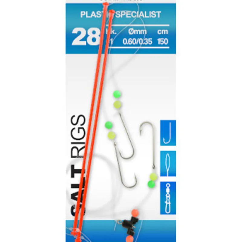 Surfcasting|Bas De Lignes / Lignes Montées - SPRO Bas de Ligne Salt Rig Plastic Specialist