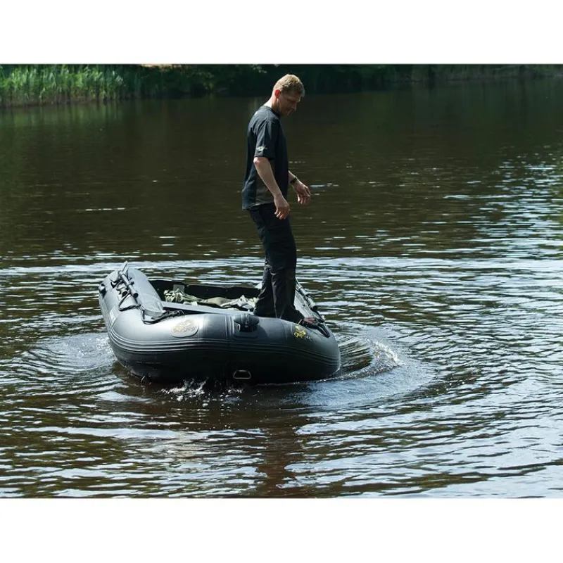 Bateaux Pneumatiques - CARP SPIRIT Bateau pneumatique black boat 270wi (plancher gonflable)