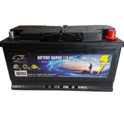 Batterie - FRAZER Batterie Marine 110Ah Décharge Légère