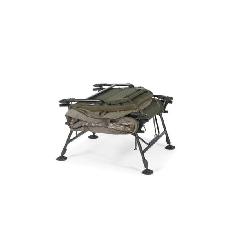 Bivouac/Confort - NASH Bedchair Indulgence HD40 6 Leg Sleep System Camo