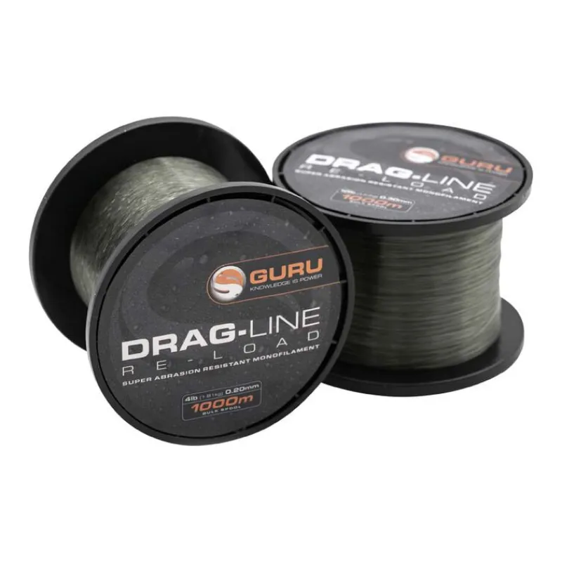 Fils De Pêche Feeder - GURU Bobine de 1000m Nylon Drag Line