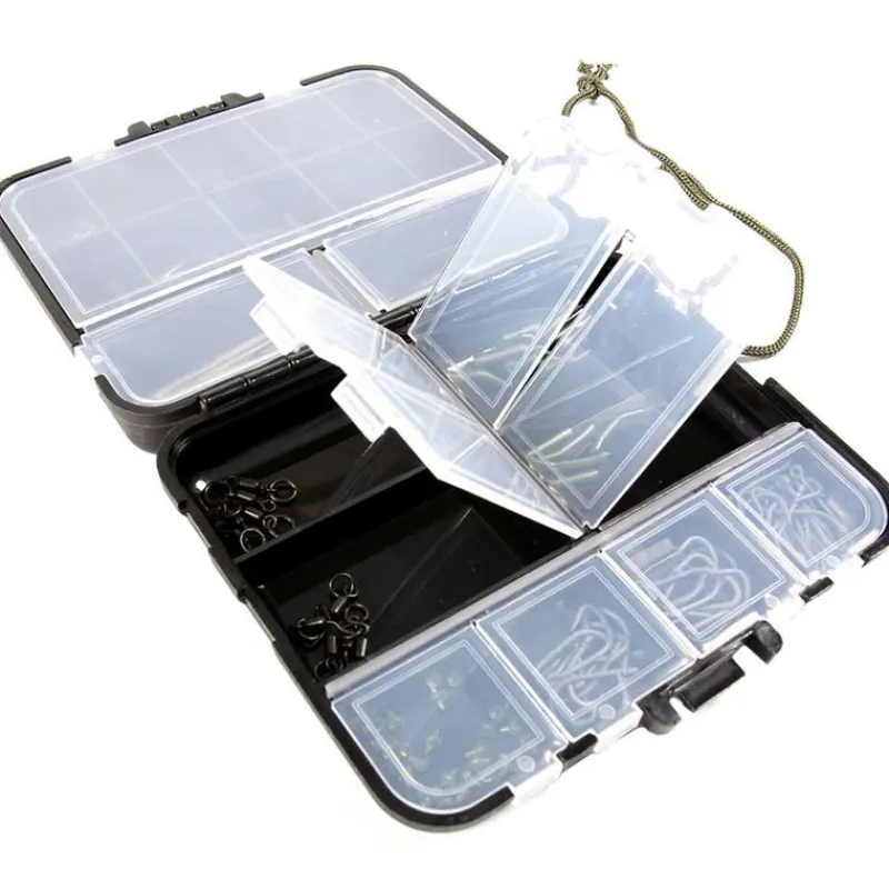 Acc.Montages/Hameçons|Bagagerie/Rangement - TEAM CARPFISHING Boite d'Accessoires Carp Rig Box