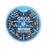 Lignes Et Accessoires De Montage|Plombs - LEMER Boite de plombs fendus 6 cases super doux gros