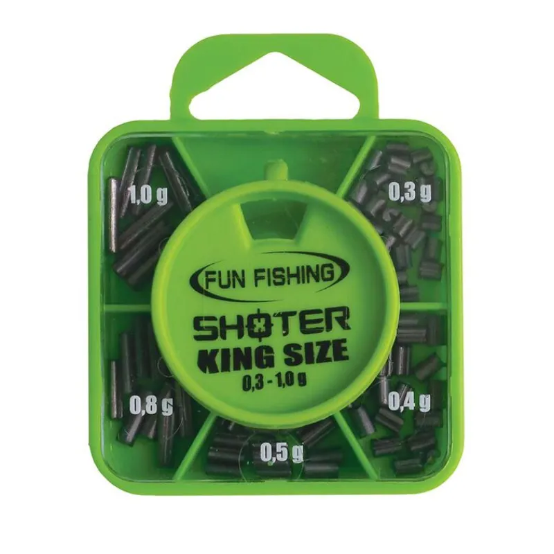 Plombs - FUN FISHING Boite distributrice plombs shoter box King Size