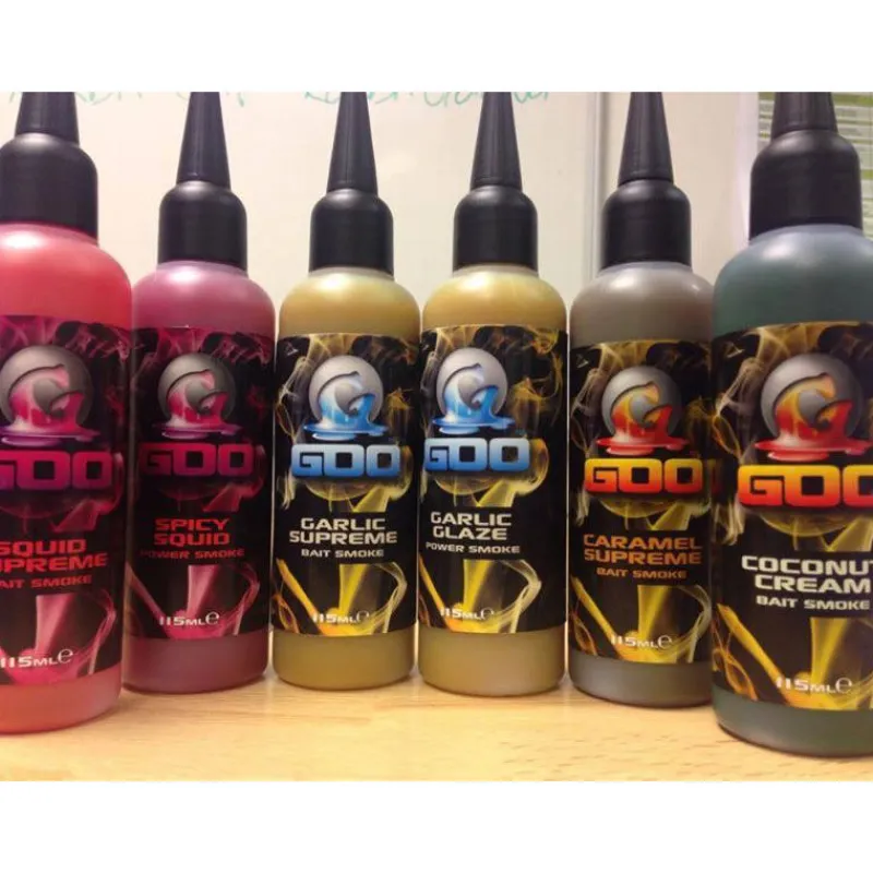 Appâts Et Fabrication - GOO Booster Carpe Spicy Squid Smoke