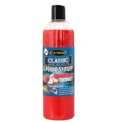 Appâts Et Fabrication - FUN FISHING Booster Classic Liquid Syrup Strawberry Coconut 480ml