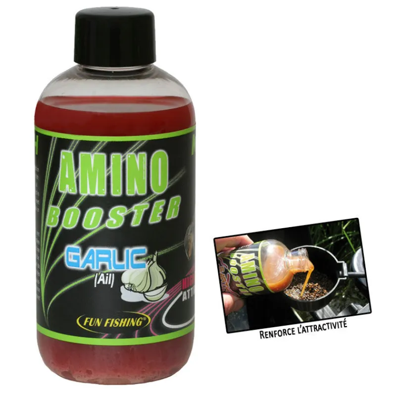 Appâts / Amorces - FUN FISHING BOOSTER MATCH COMPETITION GARLIC - AIL 185ML