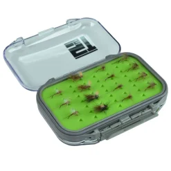 Bagagerie / Rangement - SILVER STONE Boîte à mouche silverstone waterpro rubber twin/mini (capacité 98 mouches)