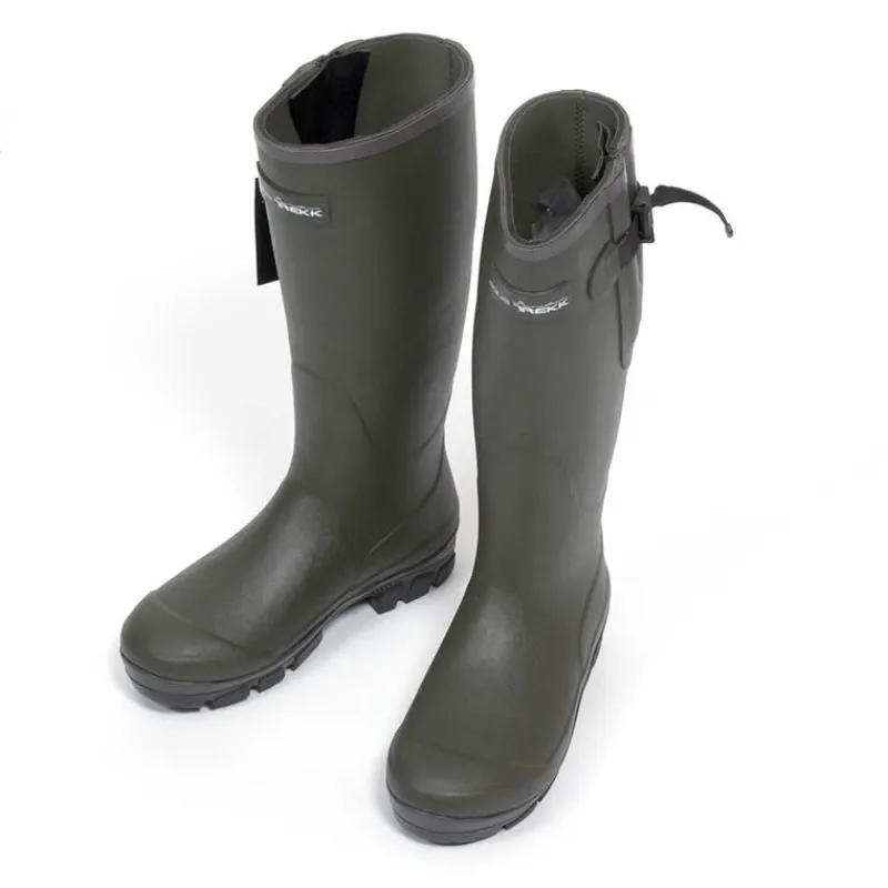 Chaussant|Wading - AQUATREKK Bottes caoutchouc doublure néoprène