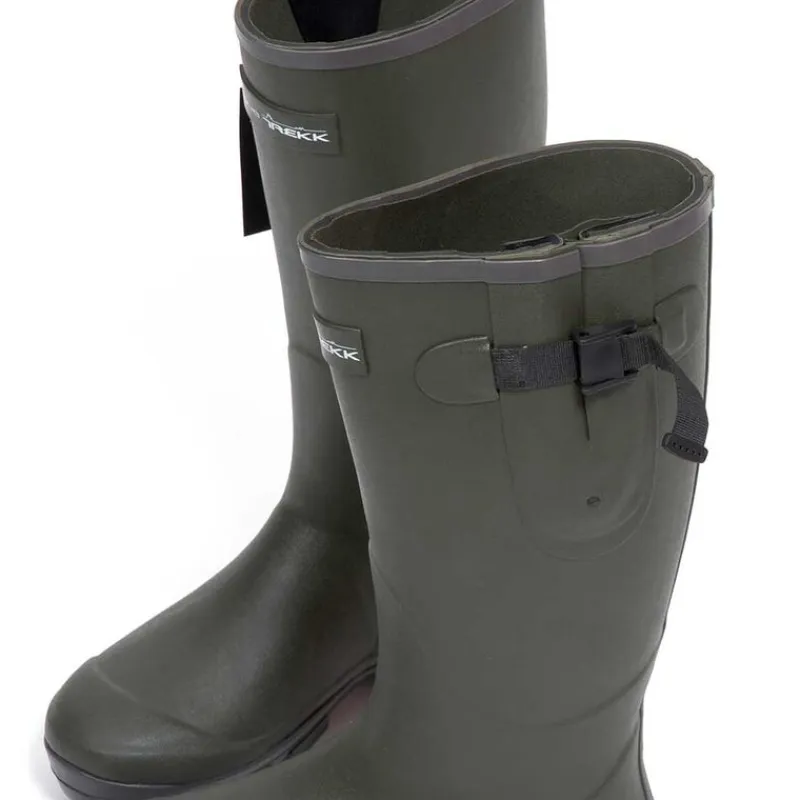 Chaussant|Wading - AQUATREKK Bottes caoutchouc doublure néoprène