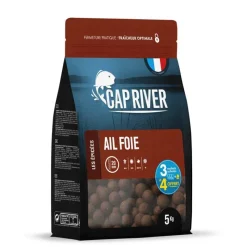 Offre À Volume Carpe|Appâts Et Fabrication - CAP RIVER Bouillettes Ail Foie 5kg