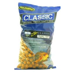 Appâts Et Fabrication - FUN FISHING Bouillettes carpe classic moule/crab 20mm 4kg